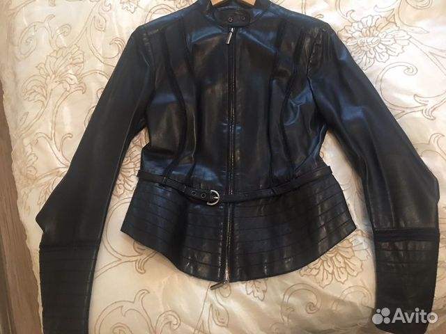 Куртка кожаная женская