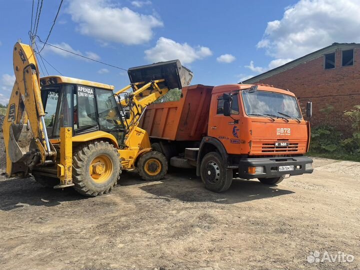 Песок щебень