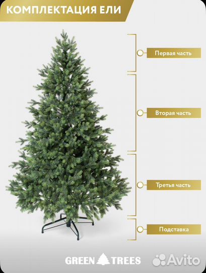 Ель литая Green Trees 