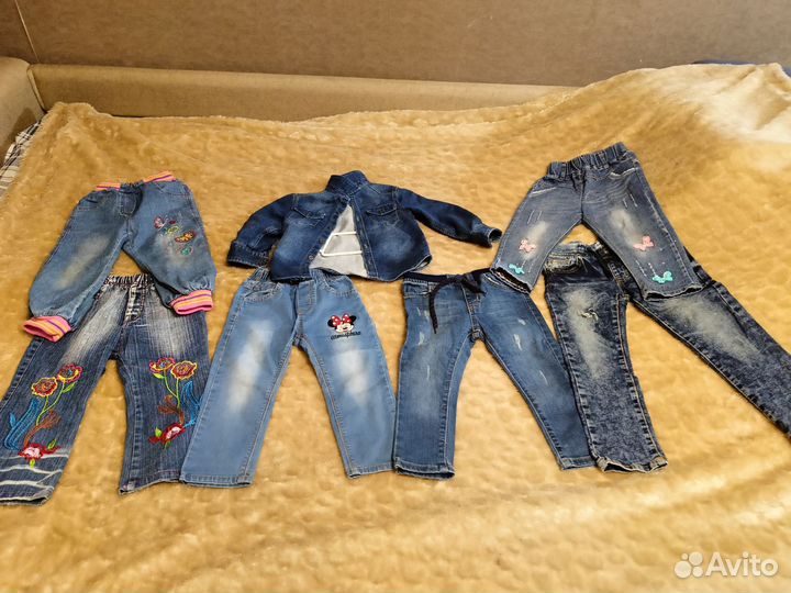 Детские вещи пакетом на девочку 92 98 размер