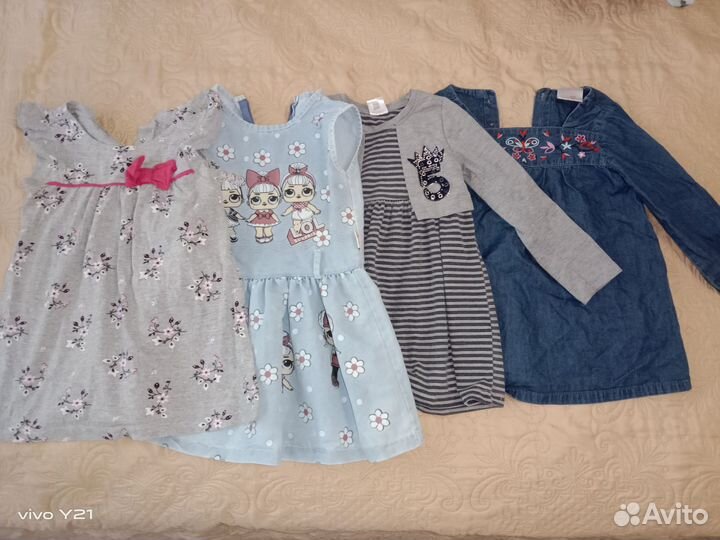 Детские вещи пакетом для девочек 98