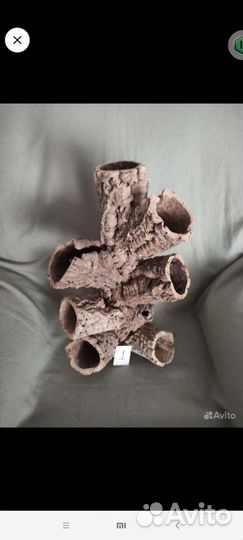 Пробковый блок для орхидей из коры дуба