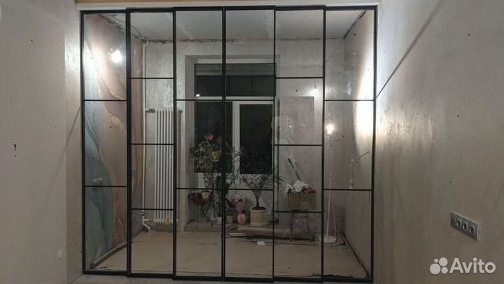 Перегородки стеклянные
