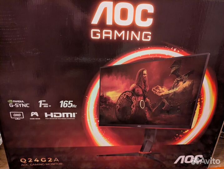 2k монитор 165гц AOC