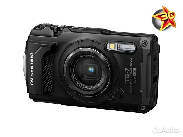Фотоаппарат Olympus Tough TG-7 Black