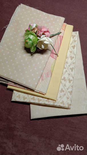 Набор N1 тканей х/б рукоделия печворка 38*48 5 шт