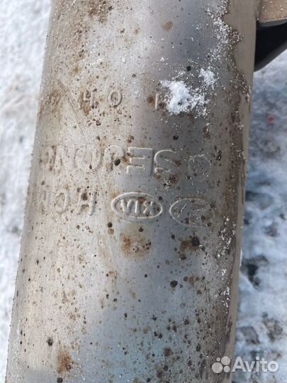 Глушитель Hyundai Solaris 2 седан 1.6 G4FG 2019