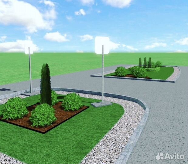 Ландшафтное проектирование, питомник растений