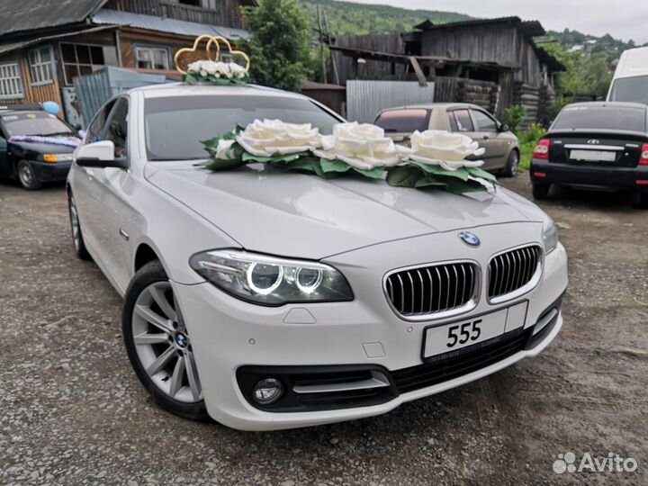 Прокат автомобиля на свадьбу BMW 5