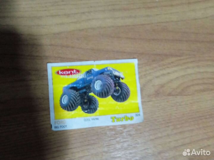 Машинки из жвачки turbo 1985 года