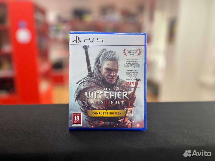 Диск PS5 Ведьмак 3 Complete Edition (Новый)