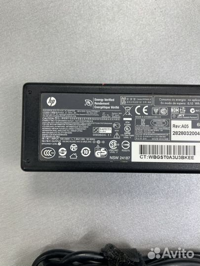 Блок питания HP 18.5V 3.5A 65W (штекер 7.4x5.0мм)