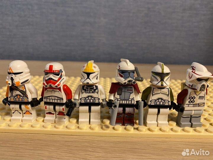 Lego star wars минифигурки