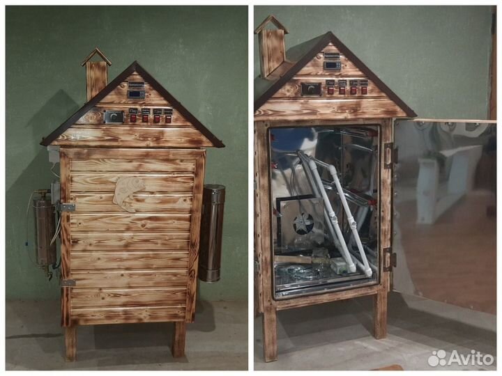 Коптильня горячего и холодного копчения