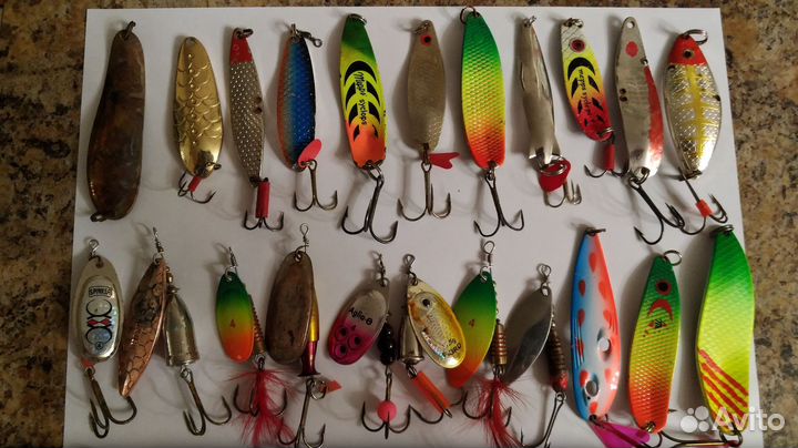 Блесна, леска, мормышки