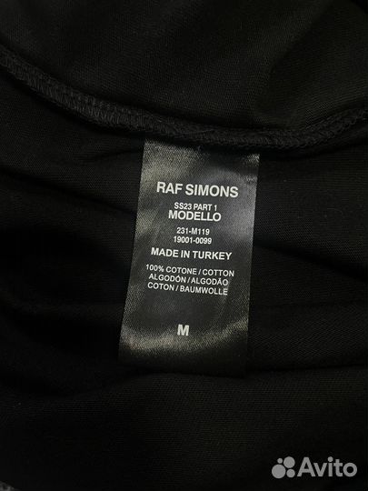 Raf simons майка