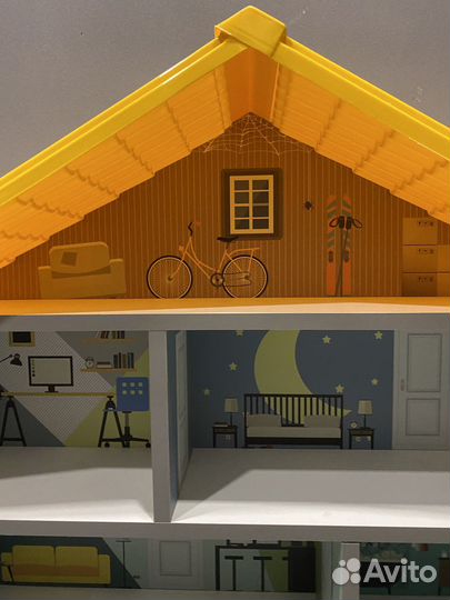 Кукольный домик, гараж. Полка в детскую