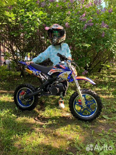 Мини мотоцикл, минибайк кроссовый детский