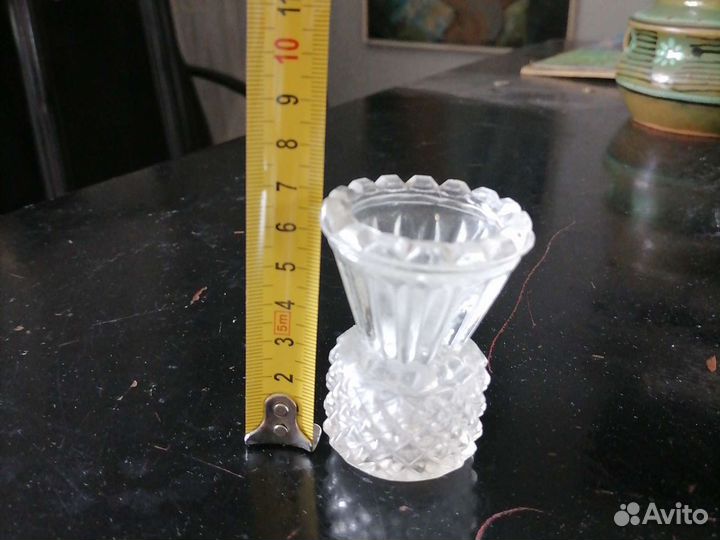 Вазочка хрустальная антиквариат