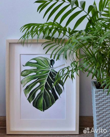 Авторский ботанический постер