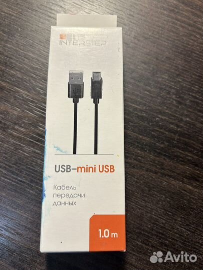 Кабель передачи данных USB-mini USB