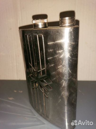 Фляжка металлическая 500мл