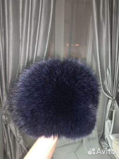 Шапка песцовая густой мех