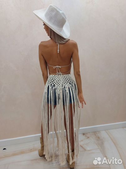 Костюм макраме