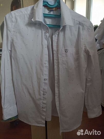 Рубашка на мальчика 128
