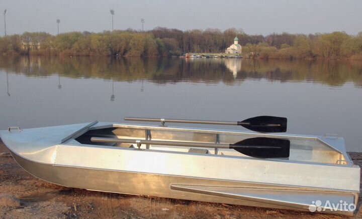Алюминиевая лодка Романтика - Н 3.5 м, art.HA9898