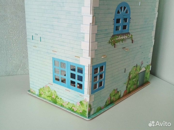Детский игрушечный кукольный домик