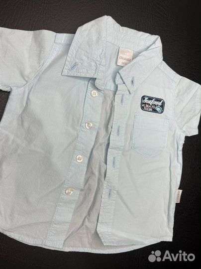 Рубашки 8 штук для самых маленьких