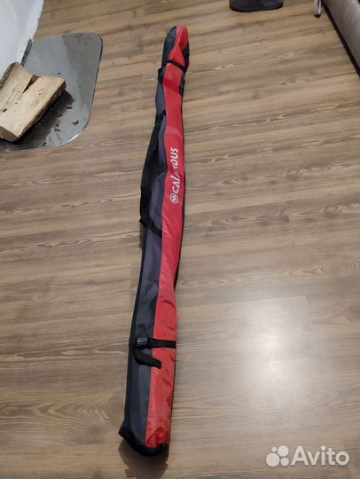 Лыжи беговые, палки, чехол на лыжи, ботинки д/лыж