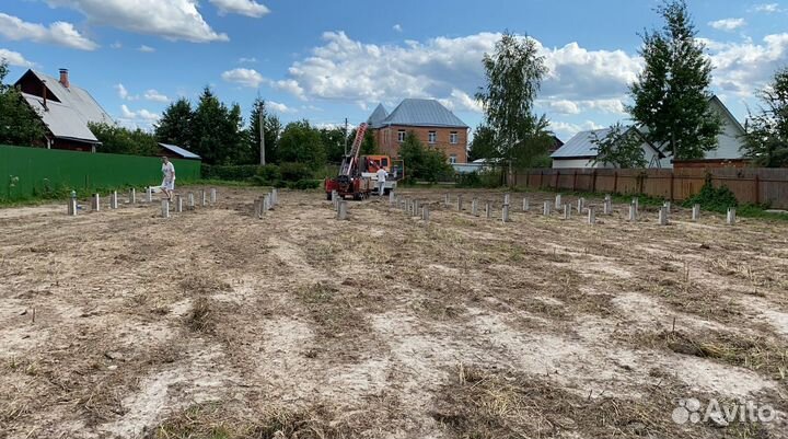 Забивные железобетонные сваи