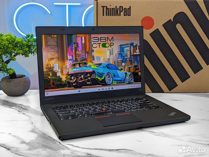 Надежный Lenovo ThinkPad T460 i5-6300U 16GB 512SSD
