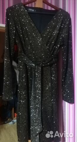 Платье чёрное нарядное