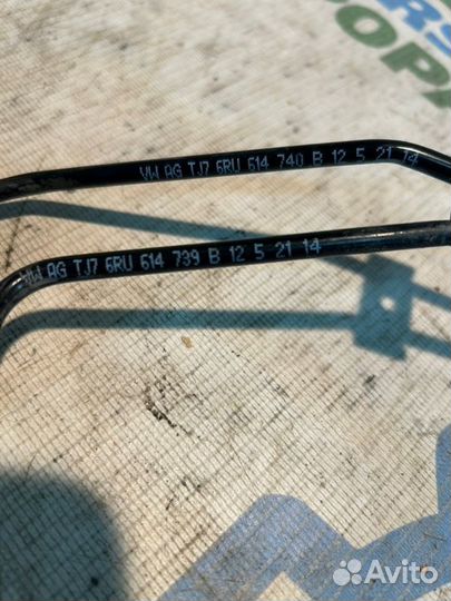 Трубка тормозная Volkswagen Polo RUS 1.6 cfnb 2014