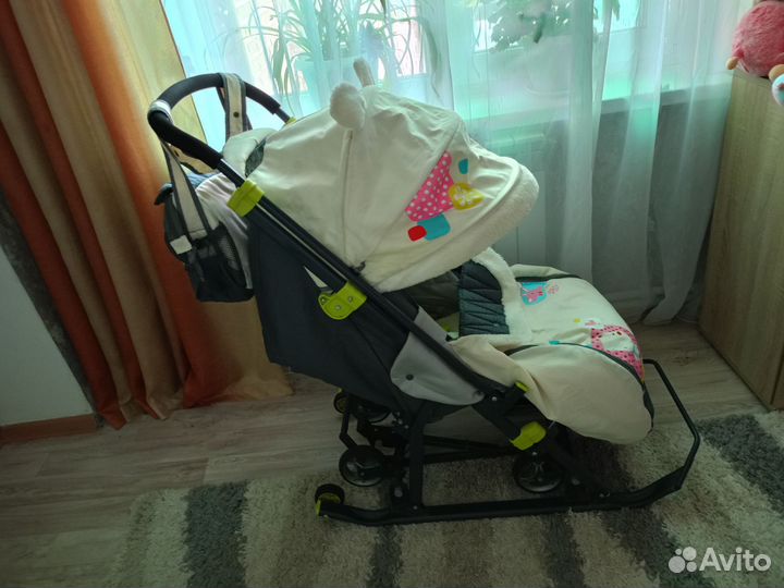 Санки коляска Nika kids