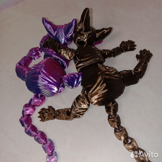 Фигурки 3D подвижные