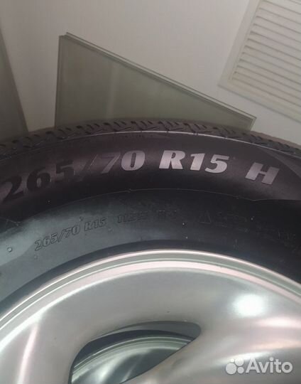4 колеса для джипа 265/70 R15 на литых дисках