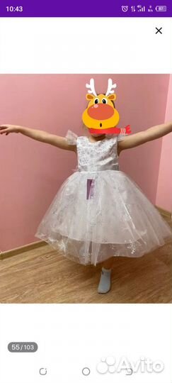 Новогоднее платье для девочки