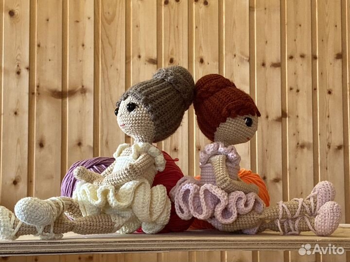 Куколка-балеринка крючком