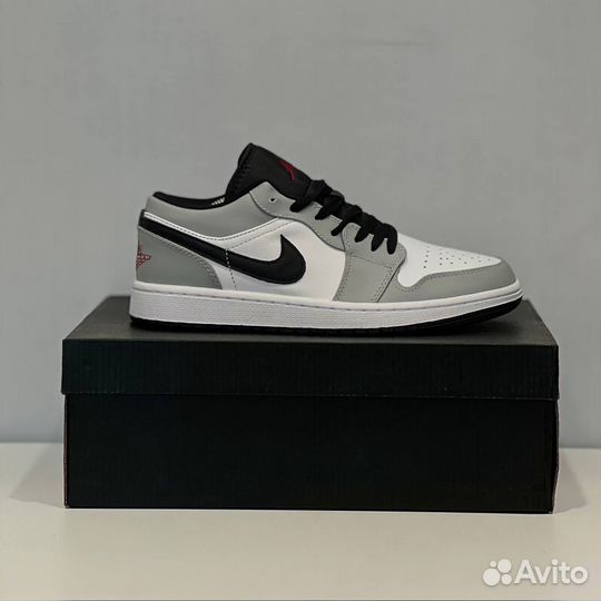 Кроссовки Nike Air Jordan 1 Low Panda/Purple/Grey