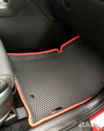 Ковер EVA Opel antara с бортом Ева