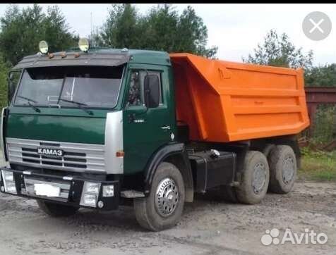 Доставка песка щебня земли ЗИЛ камаз