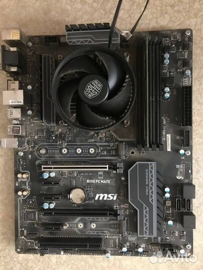 Материнская плата msi b250 pc mate