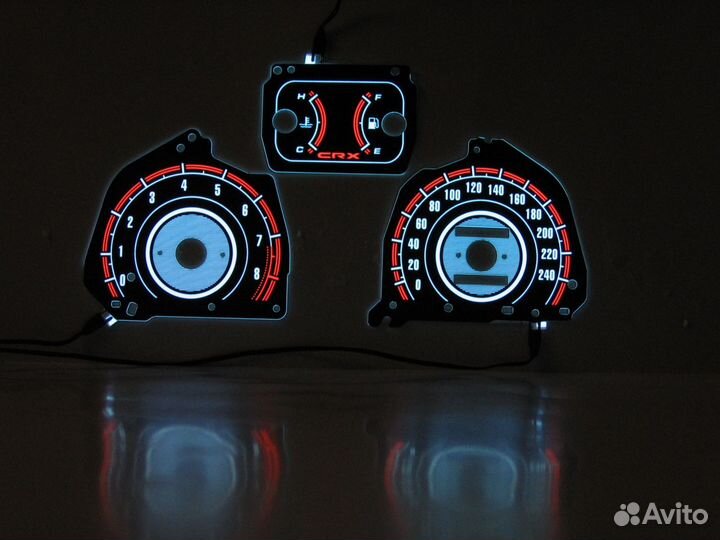 Honda CRX (90-91) Тюнинг шкалы приборов