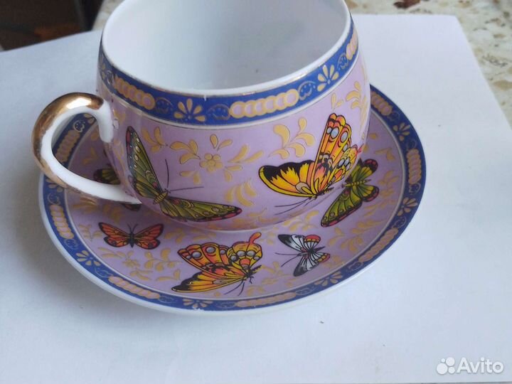 Чайная пара BHP фарфор