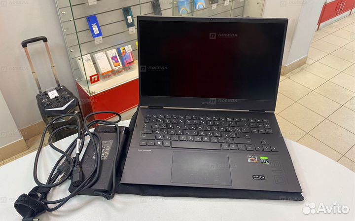 Ил1 Ноутбук HP HP omen by HP Laptop 16-c0xxx AMD