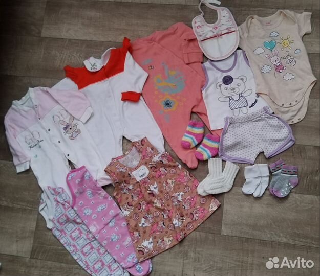 Пакет одежды 56-68 для девочки